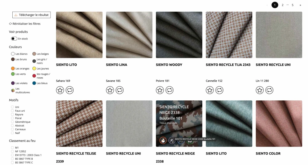 Sotexpro - Tissutheque